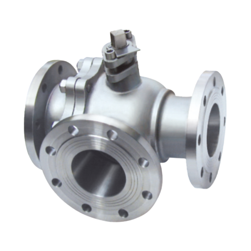 法兰三通球阀